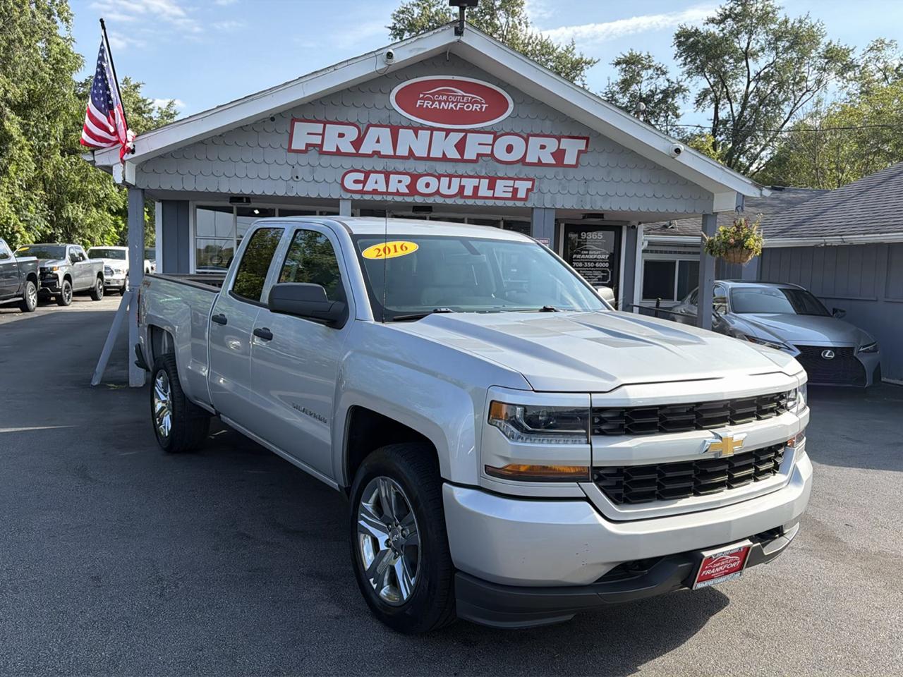 Chevrolet Silverado 1500 4WD Double Cab 143.5" Custom 2016