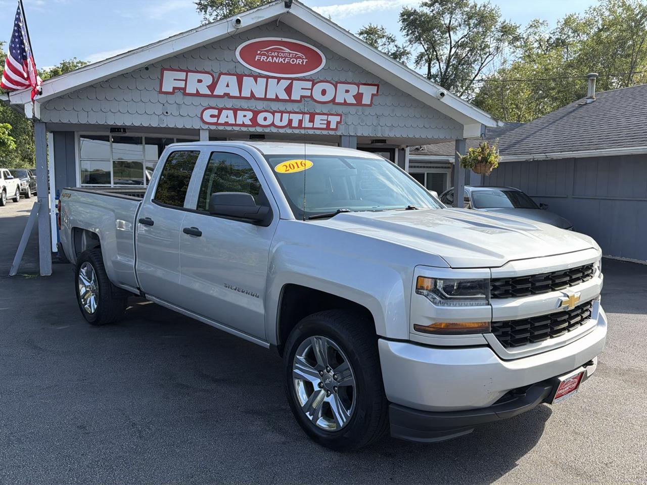 Chevrolet Silverado 1500 4WD Double Cab 143.5" Custom 2016