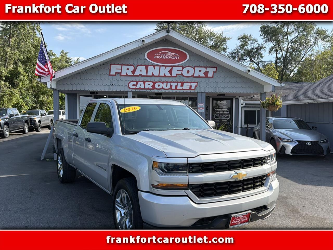 Chevrolet Silverado 1500 4WD Double Cab 143.5" Custom 2016