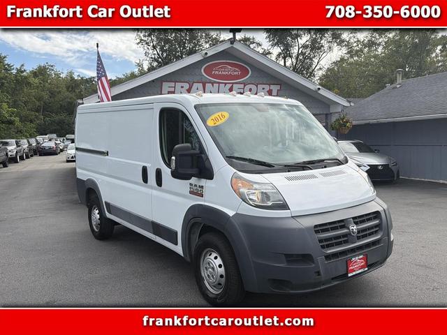 White 2016 RAM ProMaster Van Front-Wheel Drive Automatic