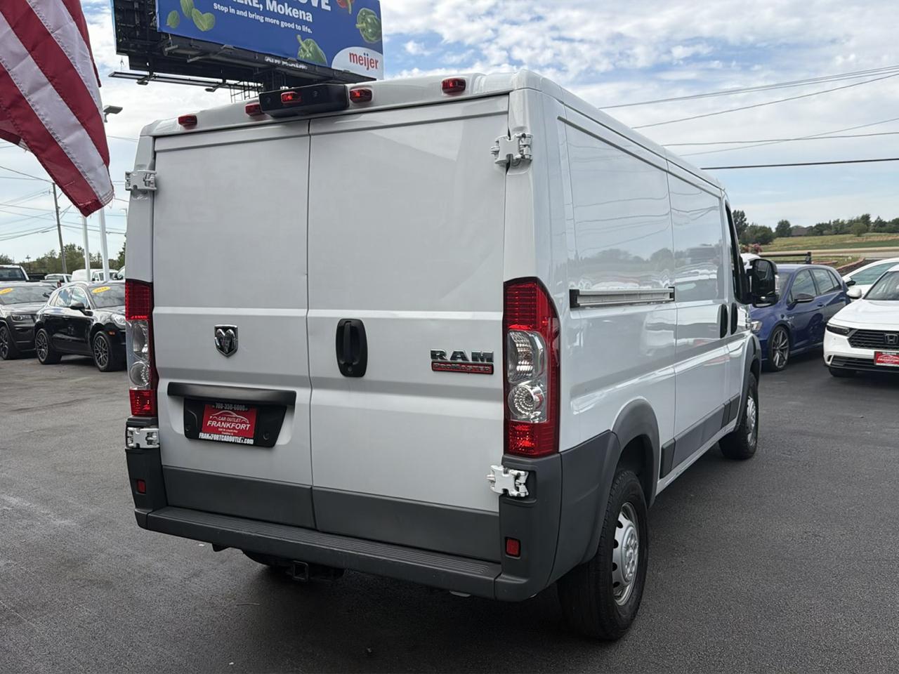 RAM ProMaster Cargo Van 1500 Low Roof 136" WB 2016