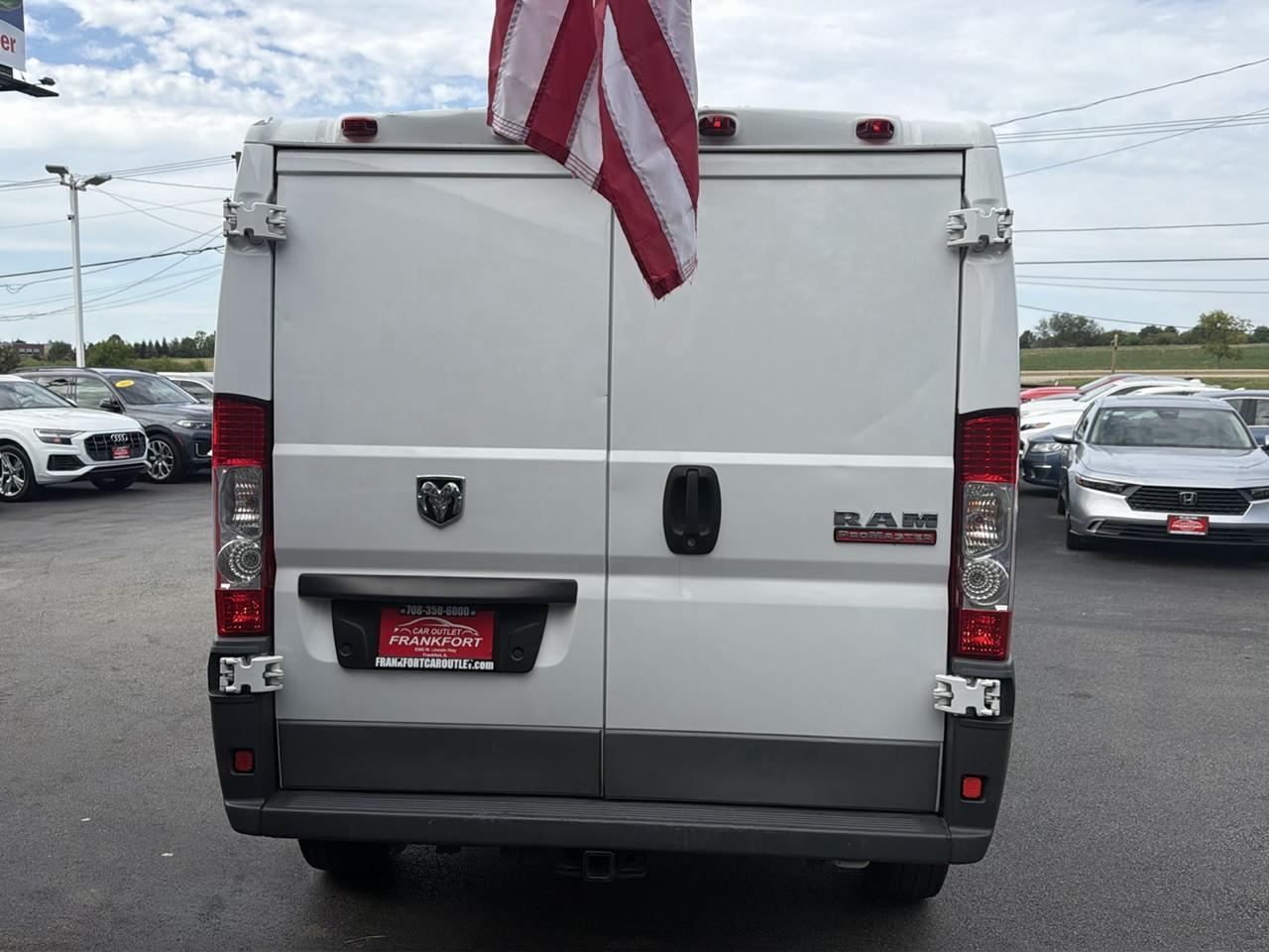 RAM ProMaster Cargo Van 1500 Low Roof 136" WB 2016