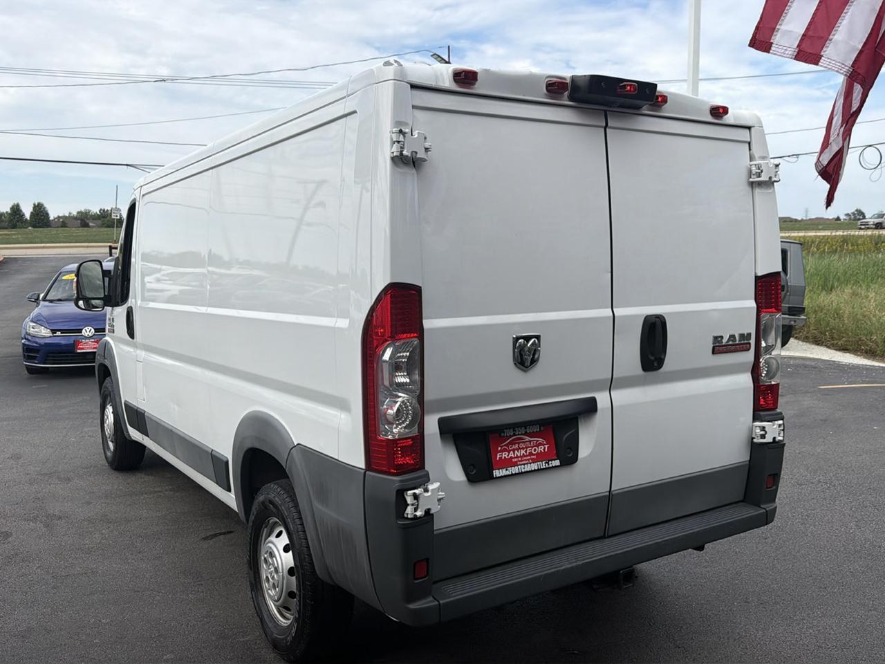 RAM ProMaster Cargo Van 1500 Low Roof 136" WB 2016