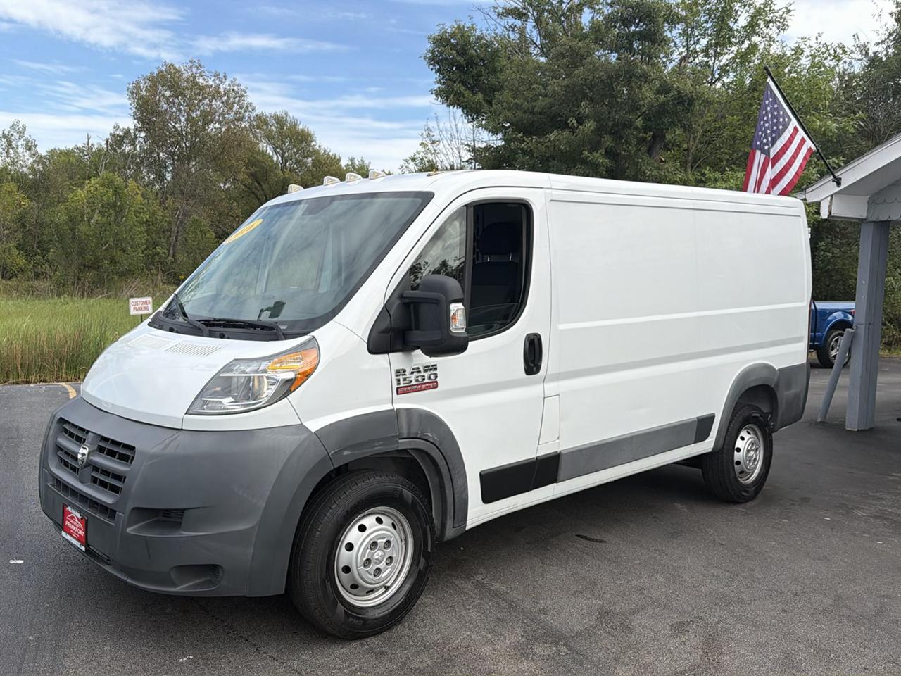 RAM ProMaster Cargo Van 1500 Low Roof 136" WB 2016