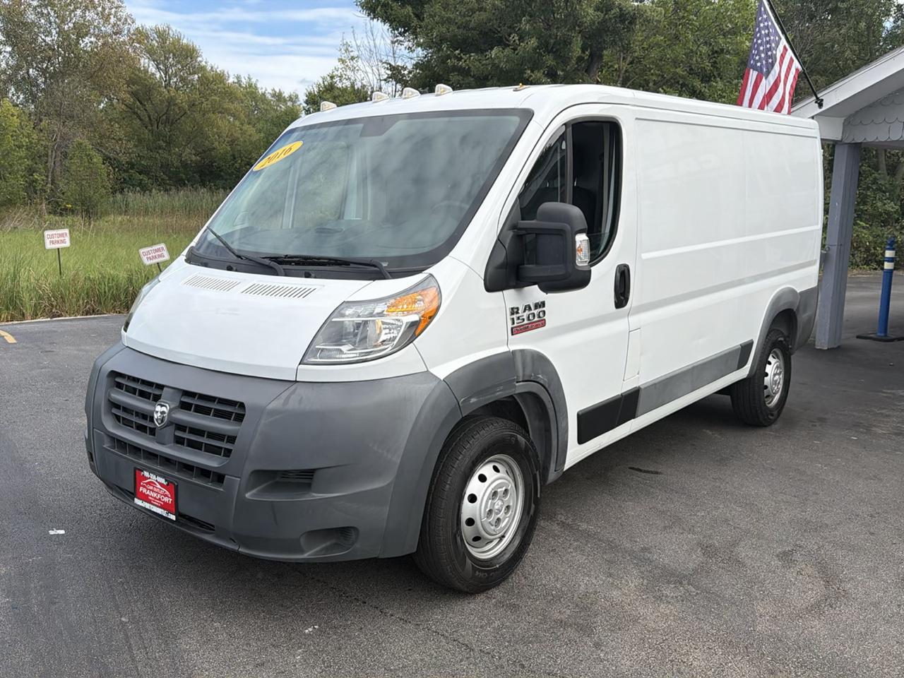RAM ProMaster Cargo Van 1500 Low Roof 136" WB 2016