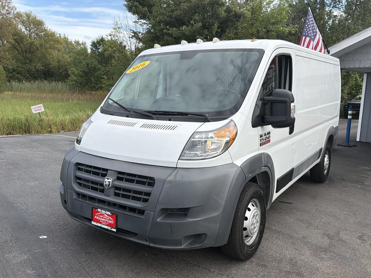 RAM ProMaster Cargo Van 1500 Low Roof 136" WB 2016