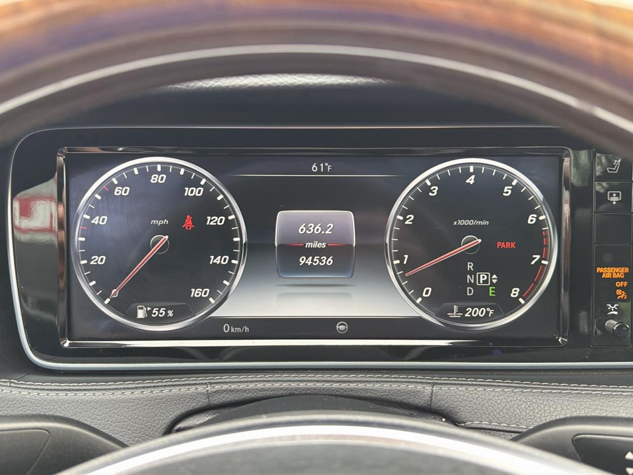Mercedes-Benz S-Class 4dr Sdn S 550 4MATIC 2015