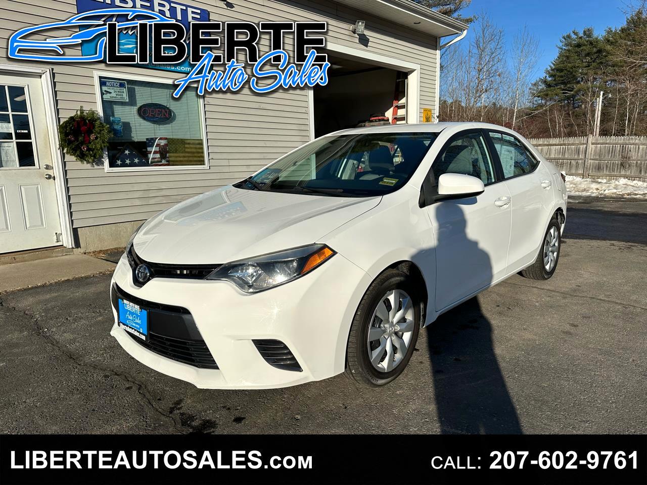 2016 Toyota Corolla 4dr Sdn Auto LE (Natl)