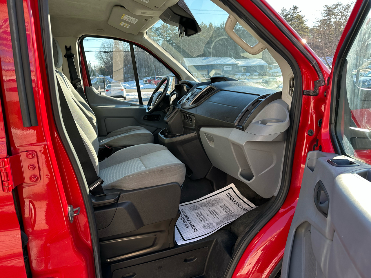 Ford Transit Cargo Van T-150 130" Low Rf 8600 GVWR Swing-Out RH Dr 2016