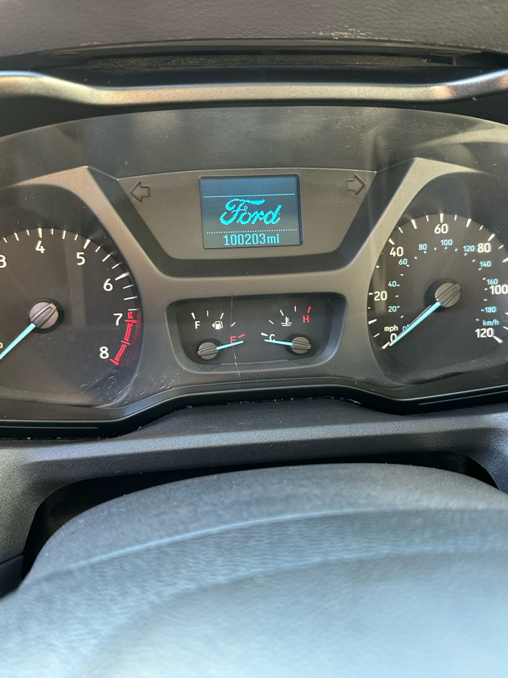 Ford Transit Cargo Van T-150 130" Low Rf 8600 GVWR Swing-Out RH Dr 2016