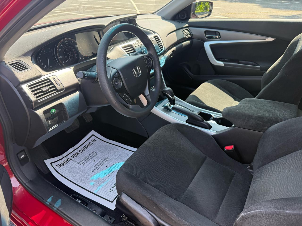 Honda Accord LX-S Coupe CVT 2013