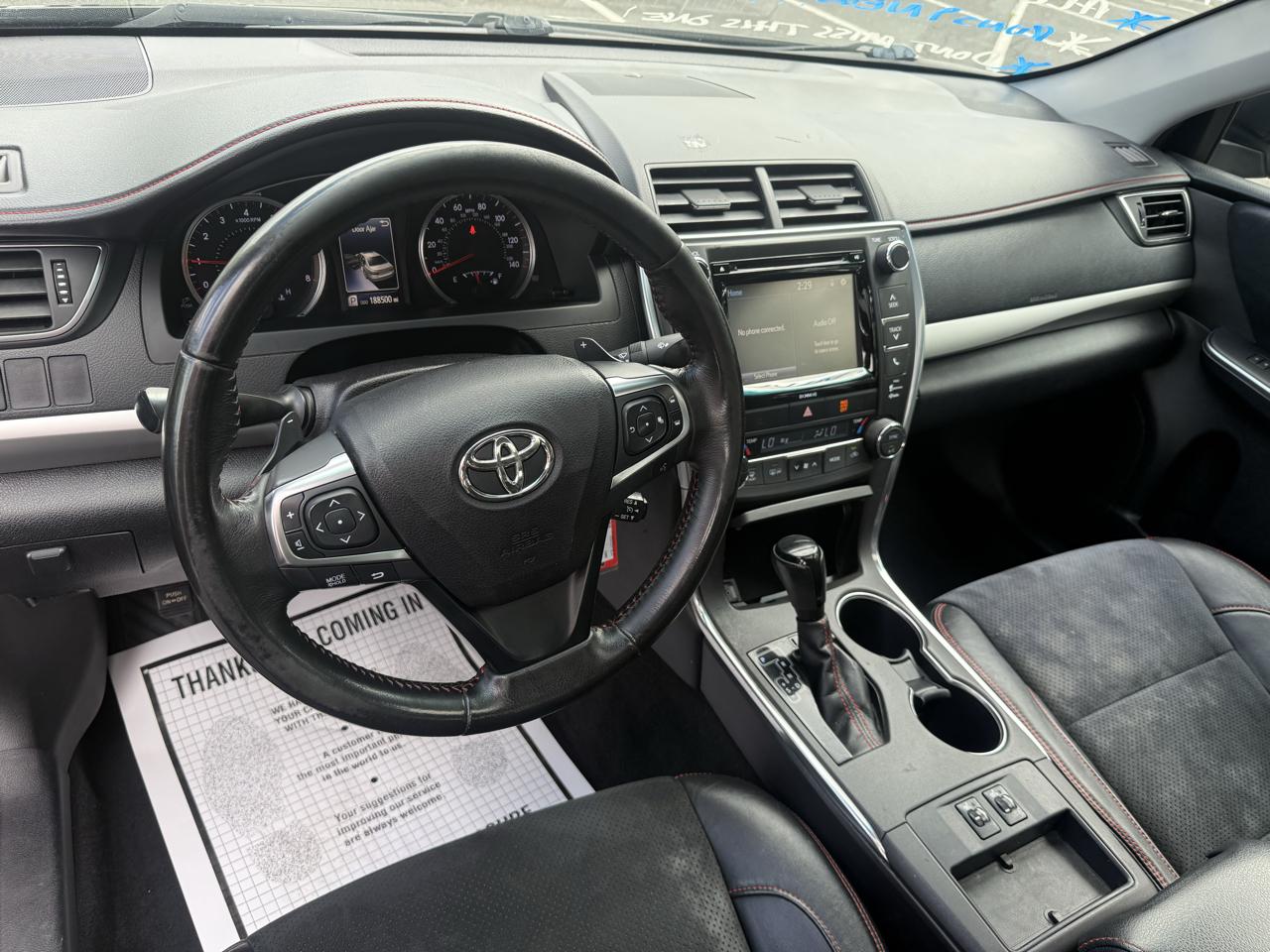 Toyota Camry XLE 2016