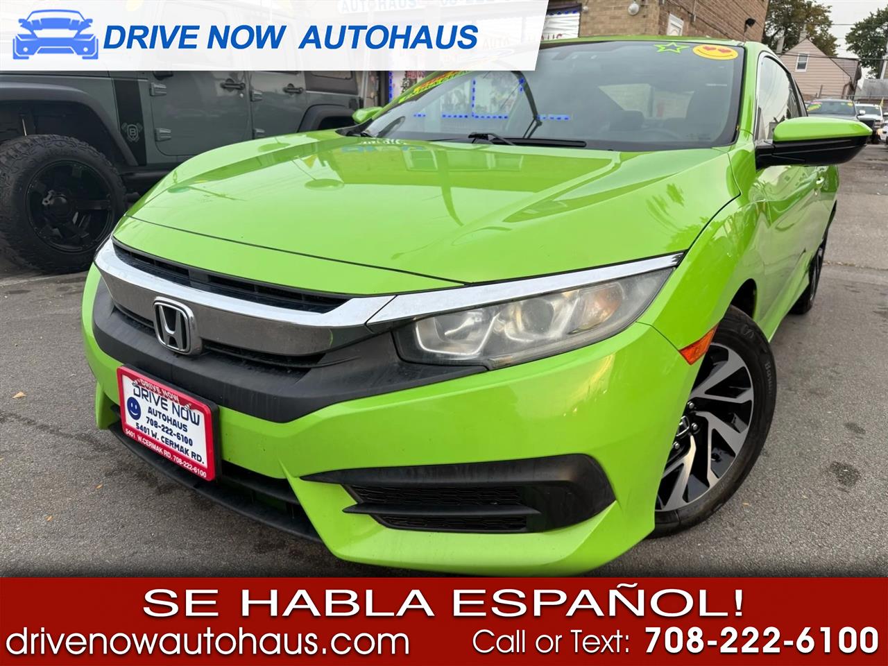 2016 Honda Civic LX-P Coupe CVT