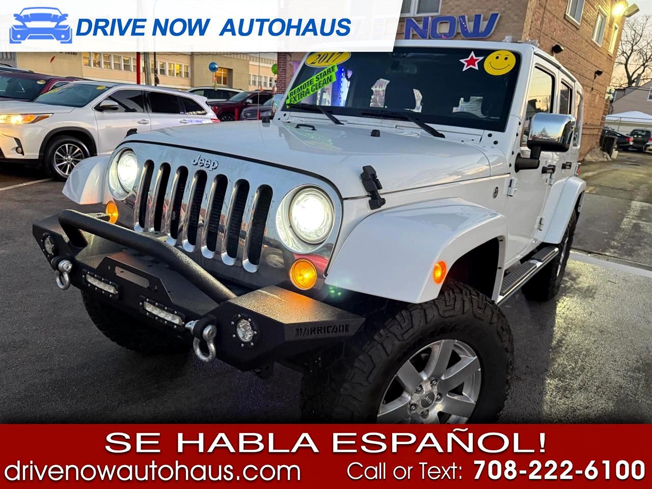 2017 Jeep Wrangler Unlimited Sahara 4WD