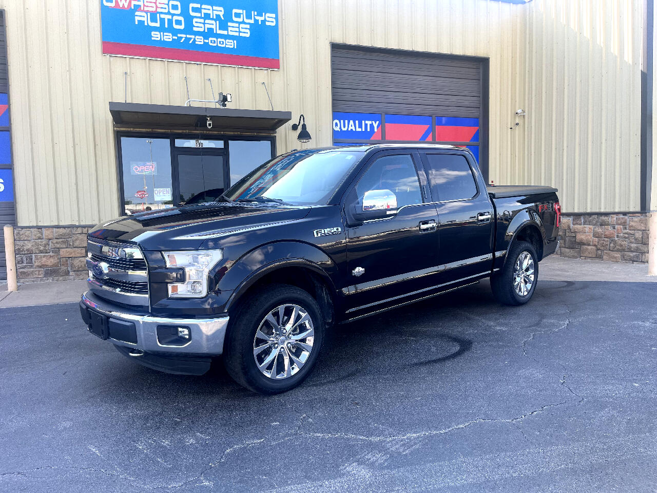2016 Ford F-150 4WD SuperCrew 145" King Ranch