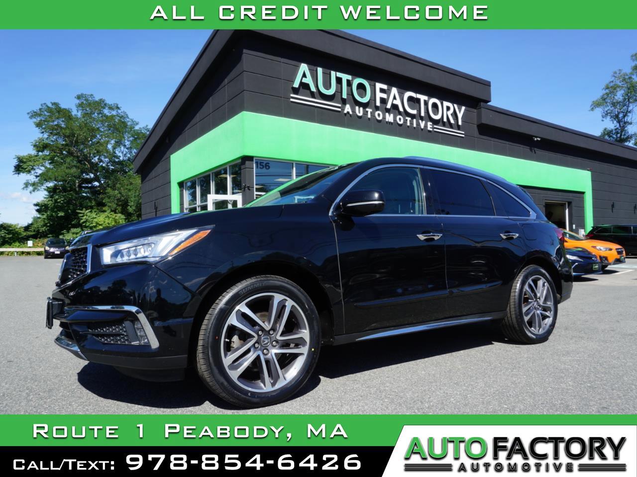 2018 Acura MDX SH-AWD w/Advance/Entertainment Pkg