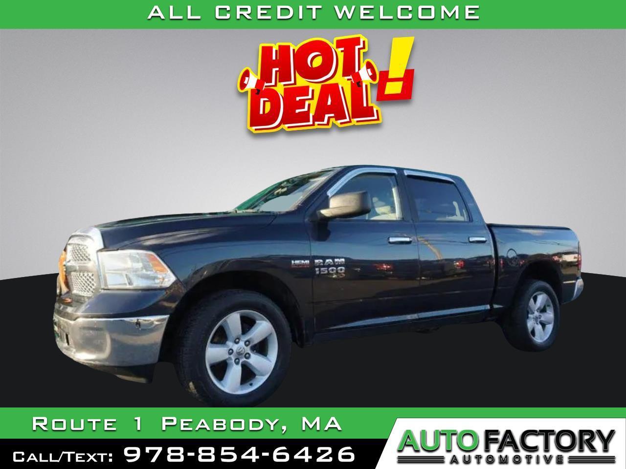 2017 RAM 1500 4WD Crew Cab SLT