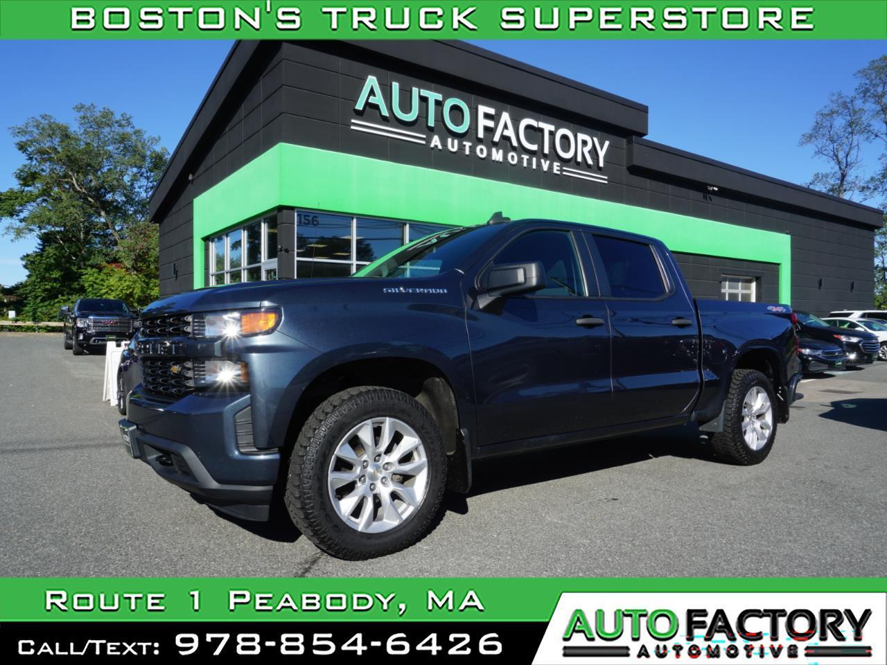 2021 Chevrolet Silverado 1500 4WD Crew Cab Custom