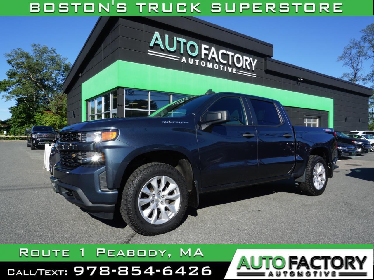 2021 Chevrolet Silverado 1500 4WD Crew Cab Custom