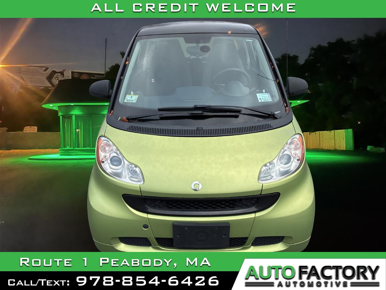 2012 Smart Fortwo 2dr Cpe Pure