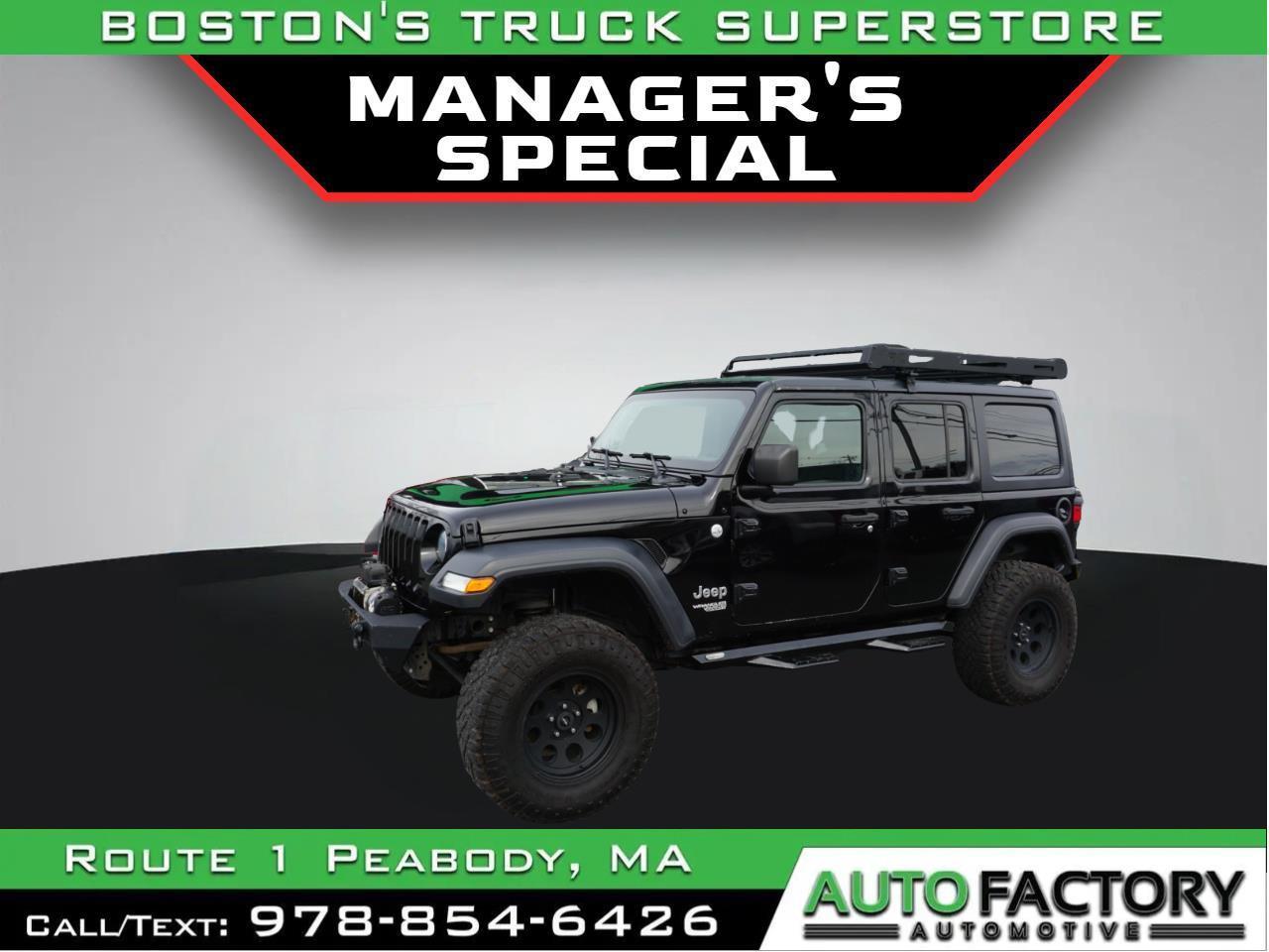 Jeep Wrangler Unlimited Sport S 4x4 2019