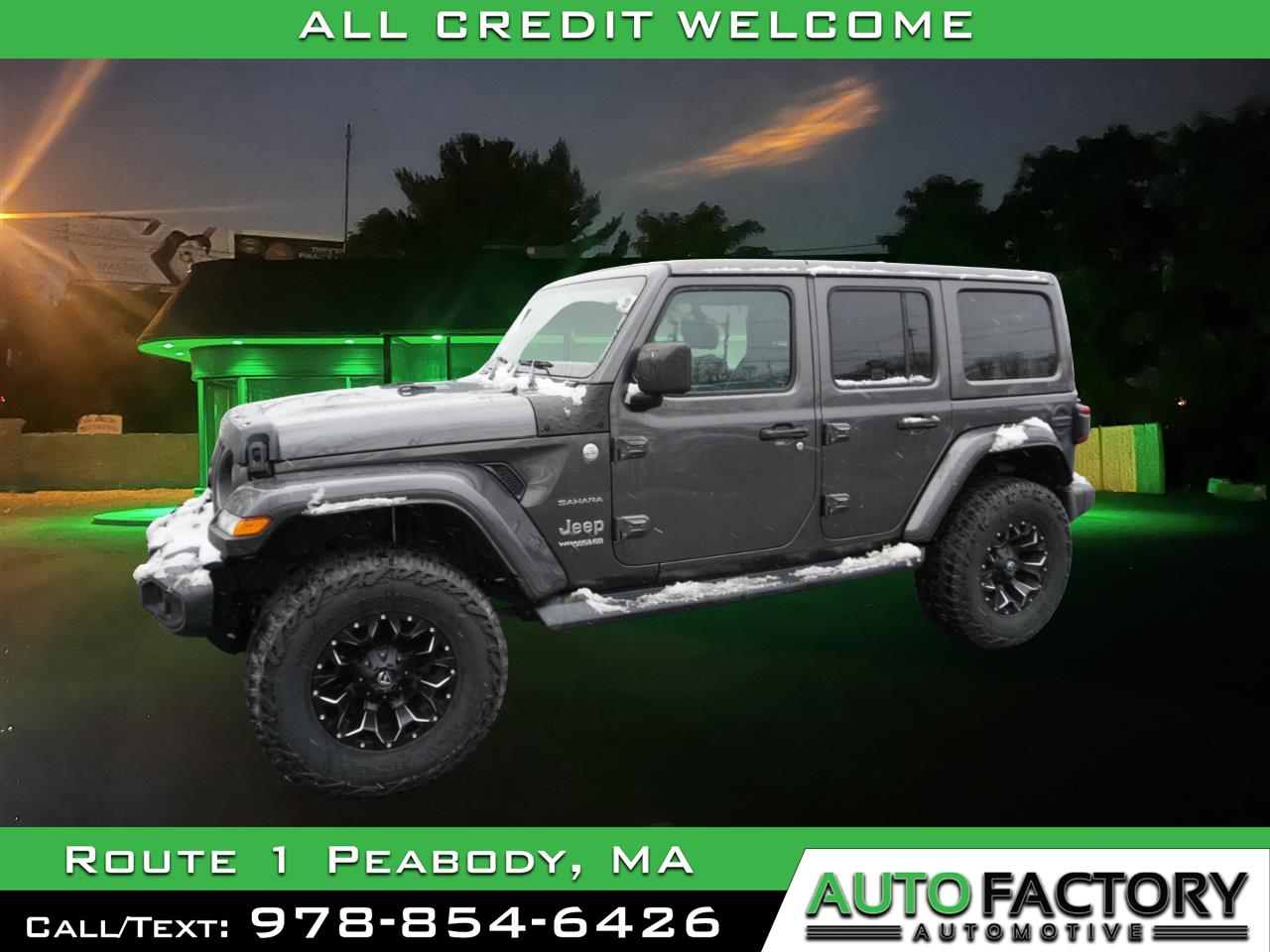 Jeep Wrangler Unlimited Sahara 4x4 2018