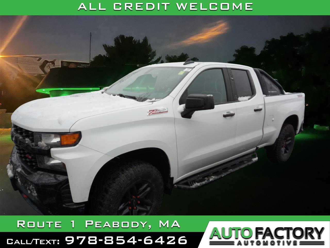 2019 Chevrolet Silverado 1500 4WD Double Cab Custom Trail Boss