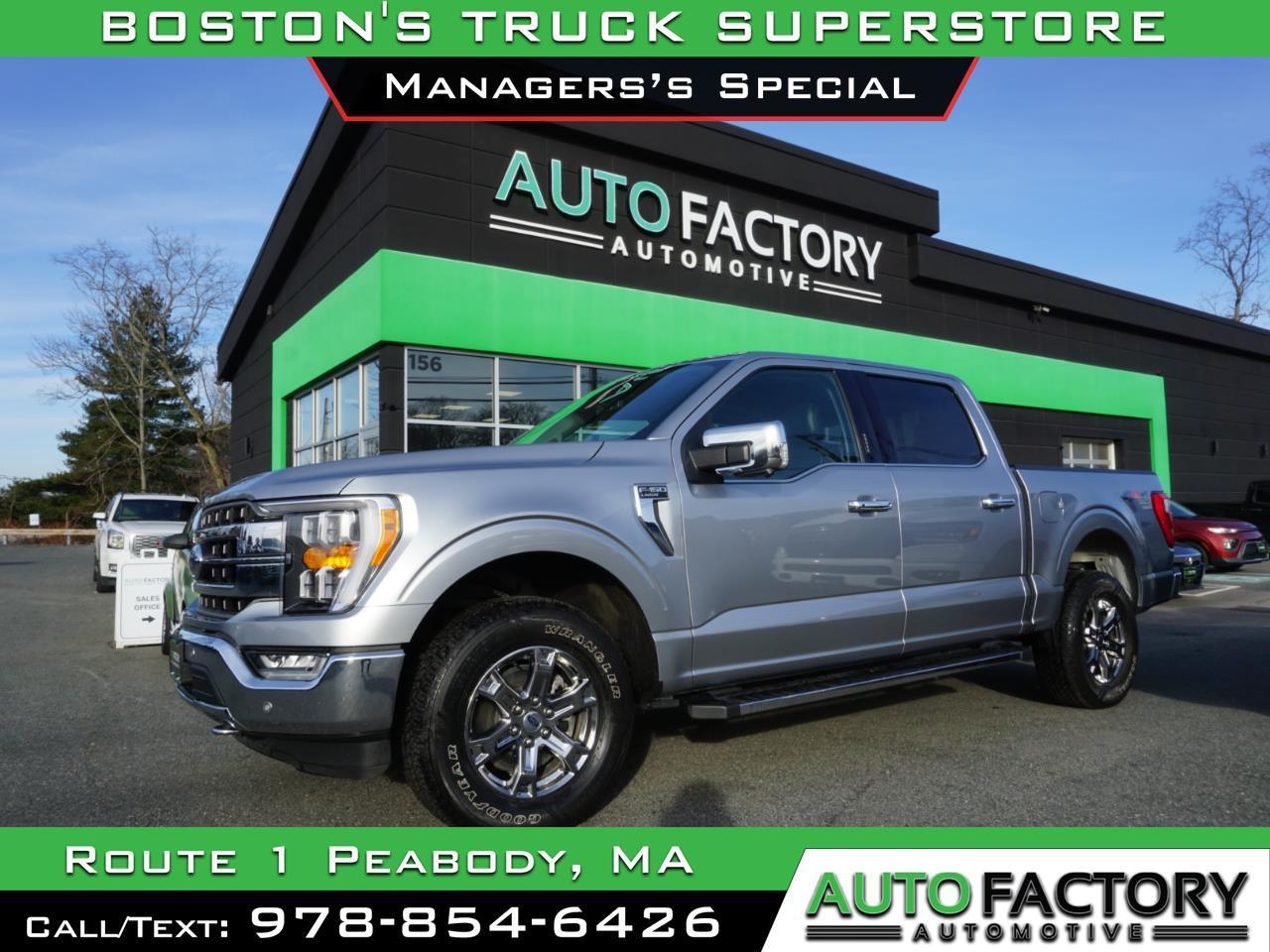 2021 Ford F-150 LARIAT 4WD SuperCrew