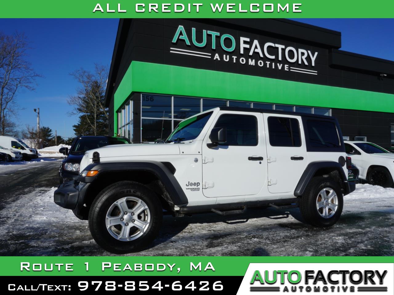 Jeep Wrangler Unlimited Sport S 4x4 2018