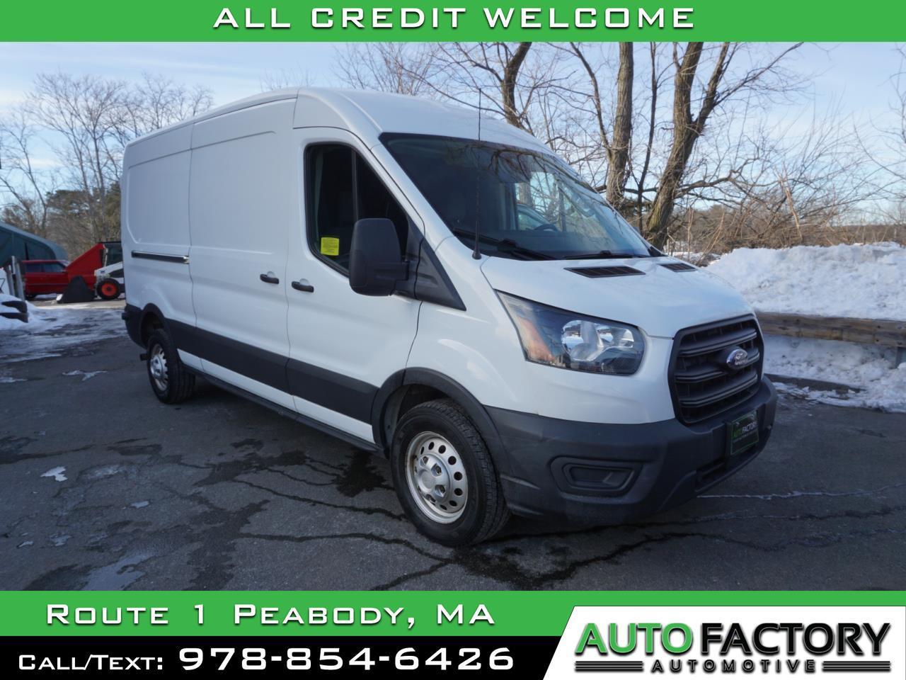 2020 Ford Transit Cargo Van T-250 130" Med Rf 9070 GVWR AWD