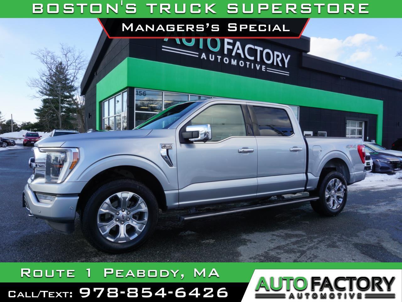 2022 Ford F-150 PLATINUM 4WD SuperCrew