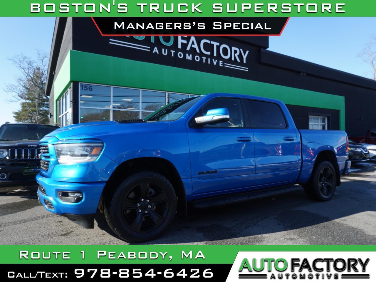 2022 RAM 1500 Sport 4x4 Crew Cab