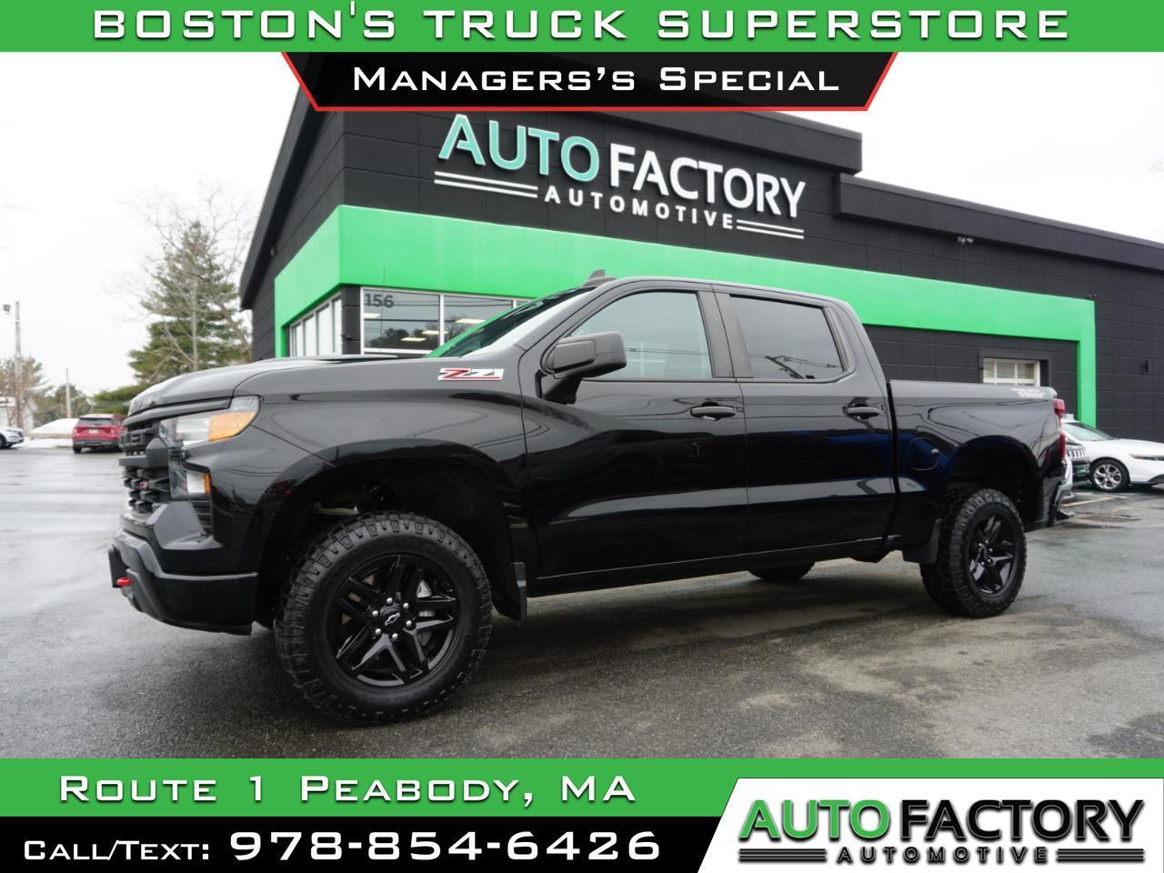 2023 Chevrolet Silverado 1500 4WD Crew Cab Custom Trail Boss *Z71