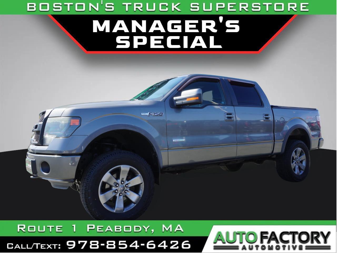 2013 Ford F-150 XLT 4WD SuperCrew FX4