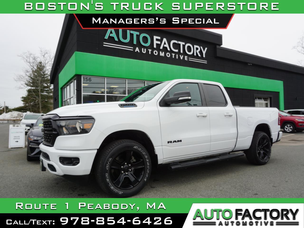 2022 RAM 1500 Big Horn 4x4 Quad Cab