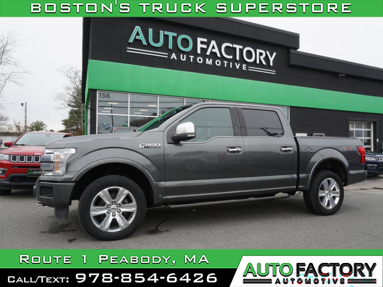 2020 Ford F-150 PLATINUM 4WD SuperCrew