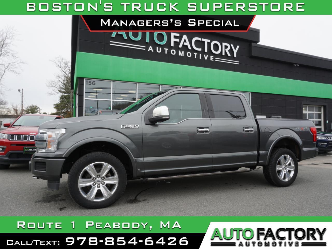 2020 Ford F-150 PLATINUM 4WD SuperCrew