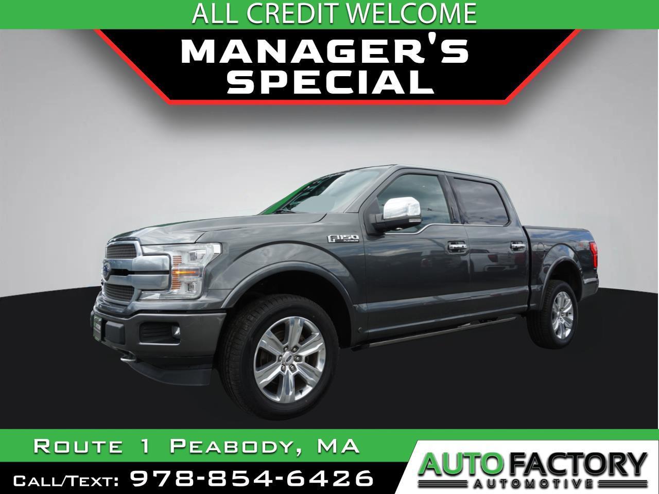 2020 Ford F-150 PLATINUM 4WD SuperCrew