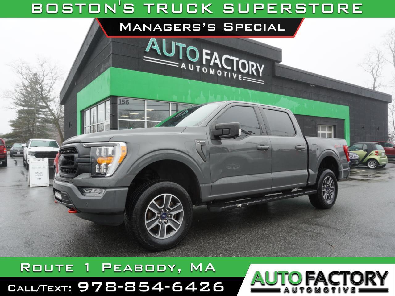 2021 Ford F-150 XLT 4WD SuperCrew FX4