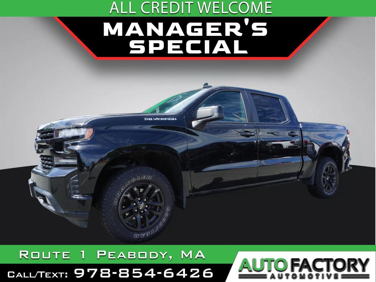 2020 Chevrolet Silverado 1500 4WD Crew Cab RST