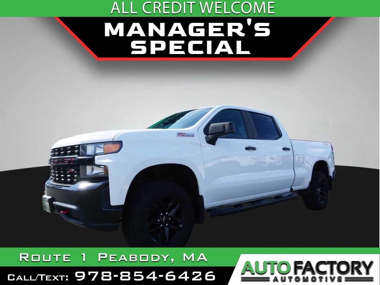 2019 Chevrolet Silverado 1500 4WD Crew Cab Custom Trail Boss Z71