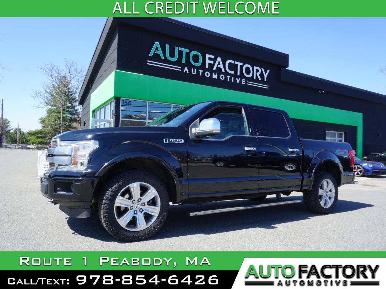 2018 Ford F-150 PLATINUM 4WD SuperCrew