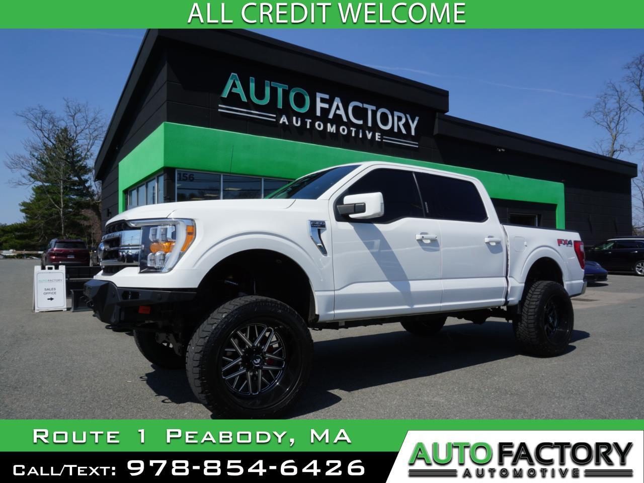 2021 Ford F-150 LARIAT 4WD SuperCrew LIFTED