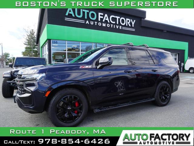 Black 2022 Chevrolet Tahoe Z71 4WD SUV / Crossover Four-Wheel Drive Automatic