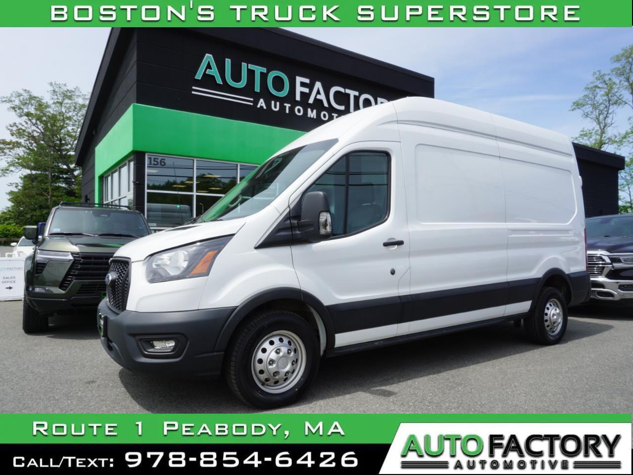 2022 Ford Transit Cargo Van T-350 148" Hi Rf 9500 GVWR AWD