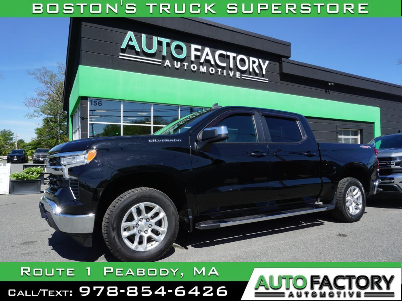 2022 Chevrolet Silverado 1500 4WD Crew Cab LT