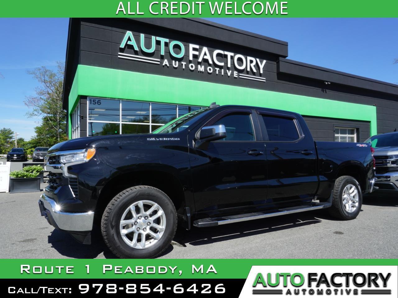 2022 Chevrolet Silverado 1500 4WD Crew Cab LT