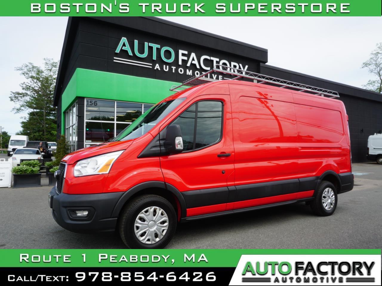2021 Ford Transit Cargo Van T-250 130" Med Rf 9070 GVWR RWD