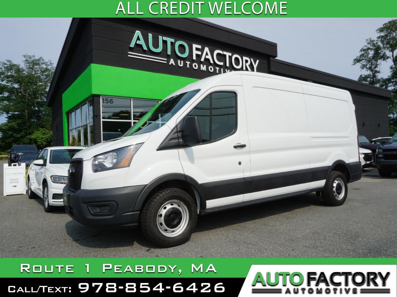 2021 Ford Transit Cargo Van T-250 130" Med Rf 9070 GVWR RWD