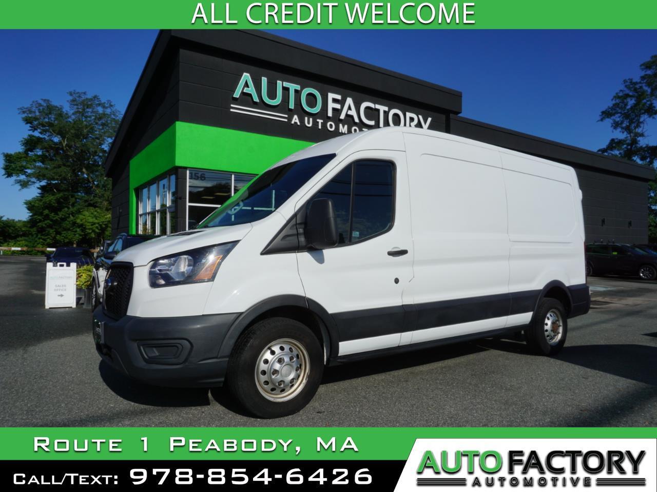 2021 Ford Transit Cargo Van T-250 130" Med Rf 9070 GVWR AWD